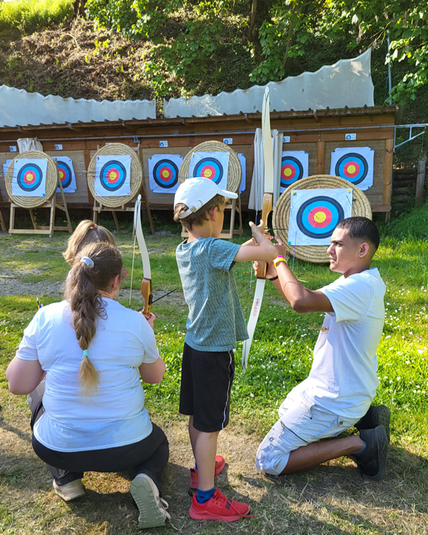 atelier tir à l'arc les extraverties