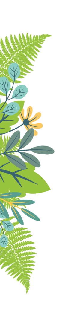 feuillages décoration gauche section soutien au festival Extraverties