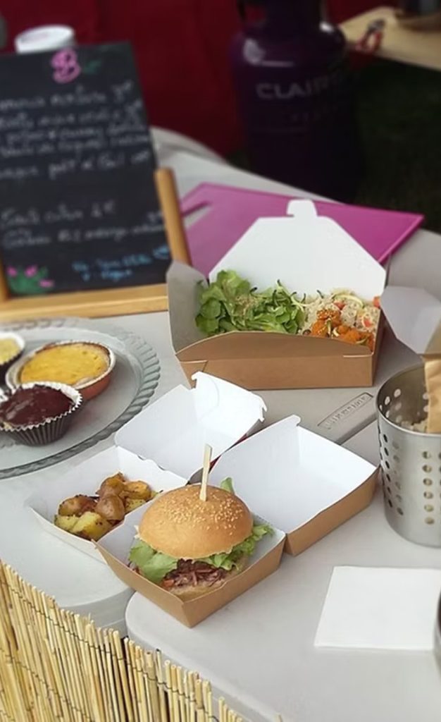 possibilités de restauration sur le festival des extraverties