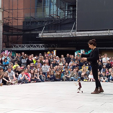 spectacle de marionnettes cyclose les extraverties