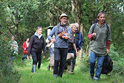 randonnée théatrâle festival les extraverties